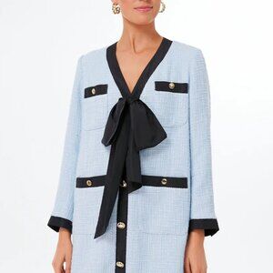 NWT Tuckernuck/ Pomander Place Black and camel tweed dress